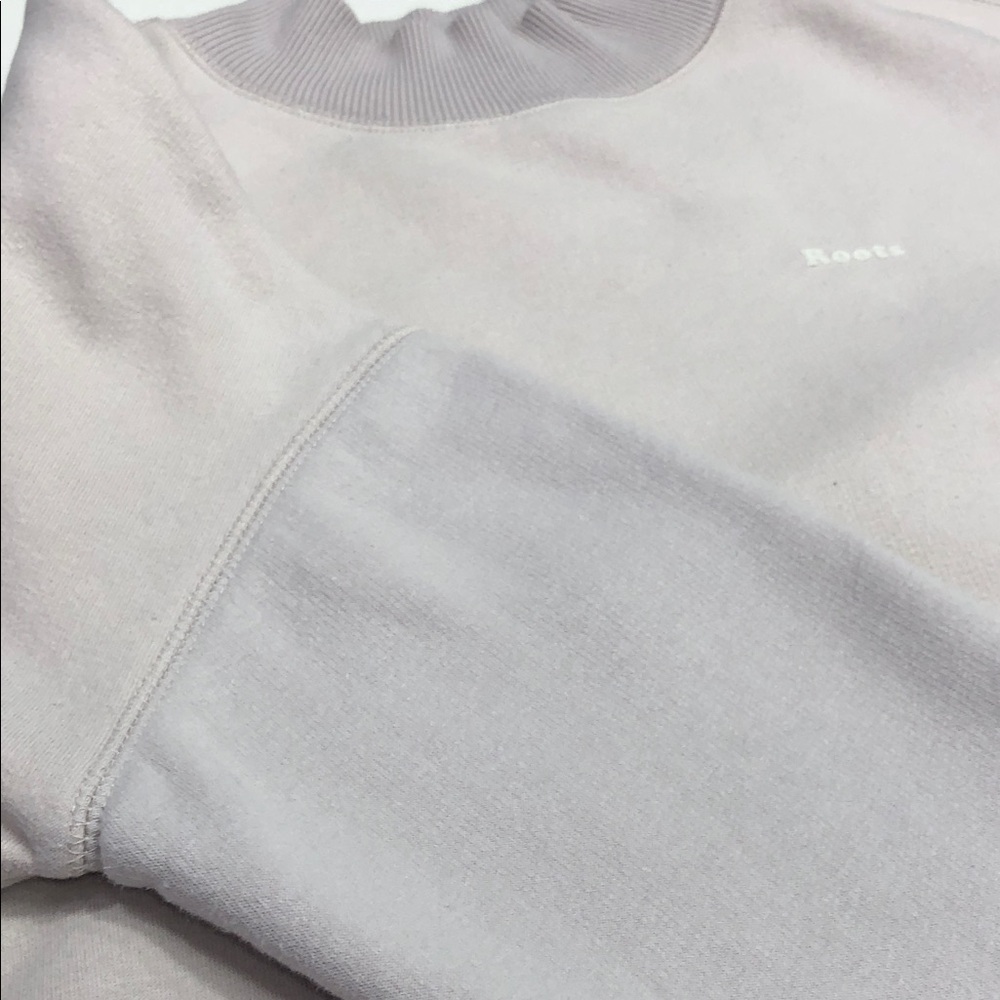 🦫Roots Women’s Oversized Sweatshirt – Size Small – Two-Tone Pink - Picture 13 of 13